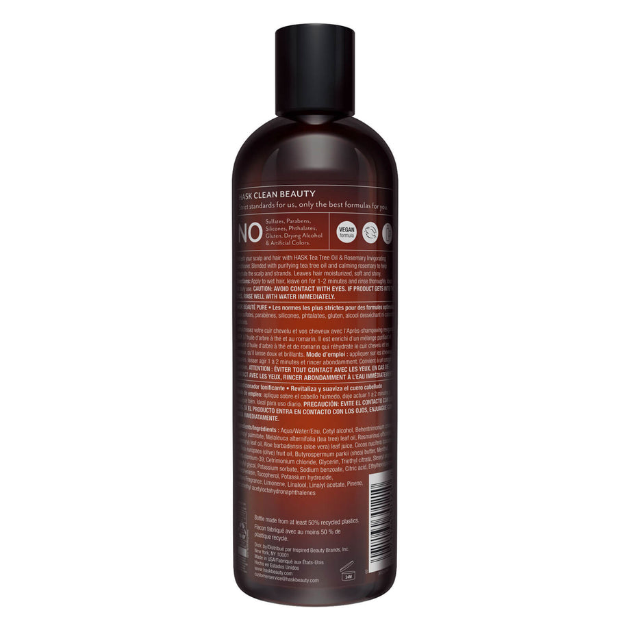 HASK Tea Tree Oil & Rosemary Invigorating Conditioner (12oz) HASK Tea Tree Oil & Rosemary Invigorating Conditioner (12oz)