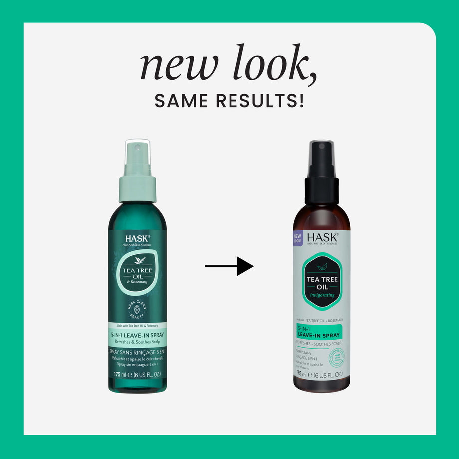 HASK Tea Tree Oil & Rosemary Invigorating 5-In-1 Leave-In Spray (6oz) HASK Tea Tree Oil & Rosemary Invigorating 5-In-1 Leave-In Spray (6oz)