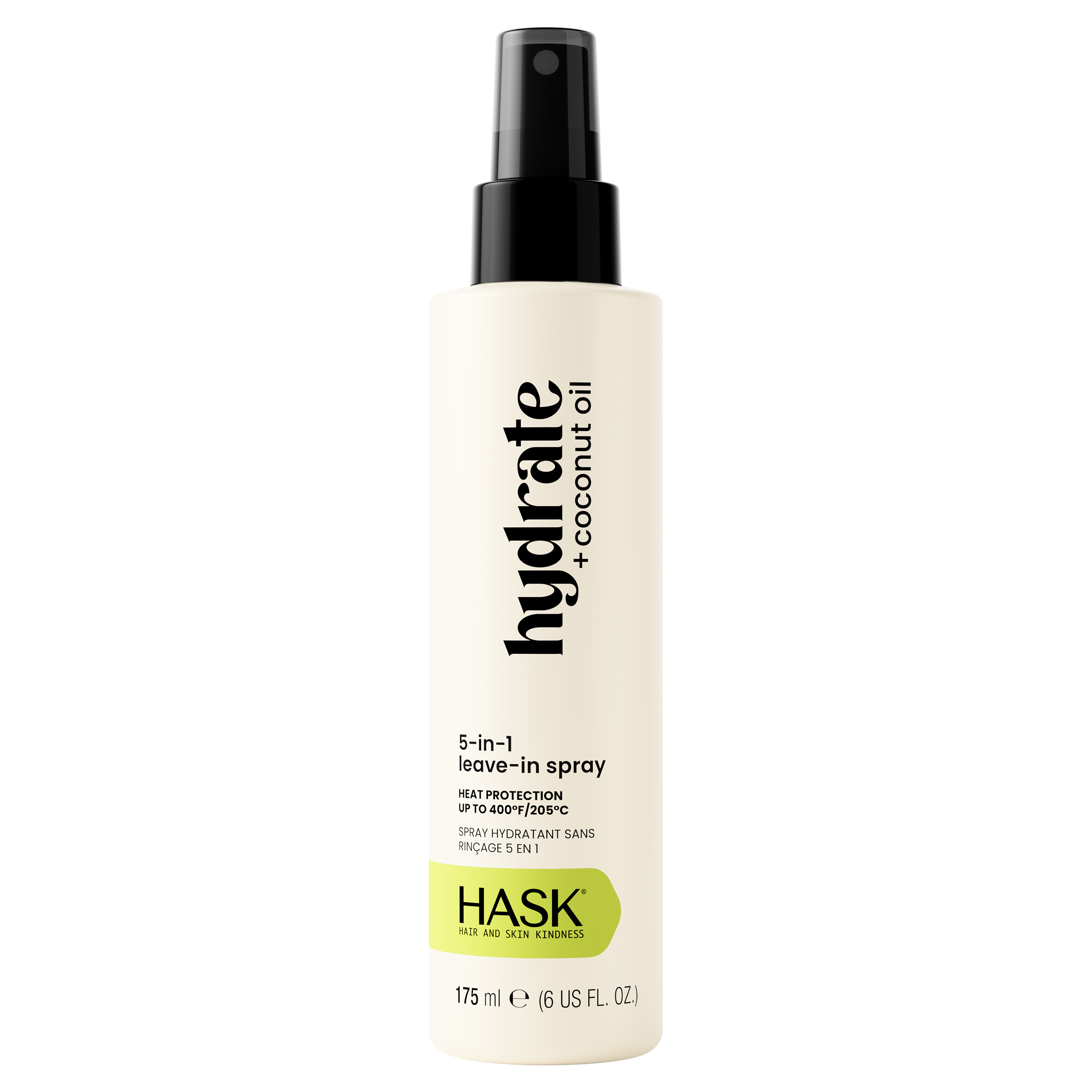 Hydrate + Coconut Oil 5-in-1 Leave-In Spray – HASK Beauty Hydrate + Coconut Oil 5-in-1 Leave-In Spray – HASK Beauty