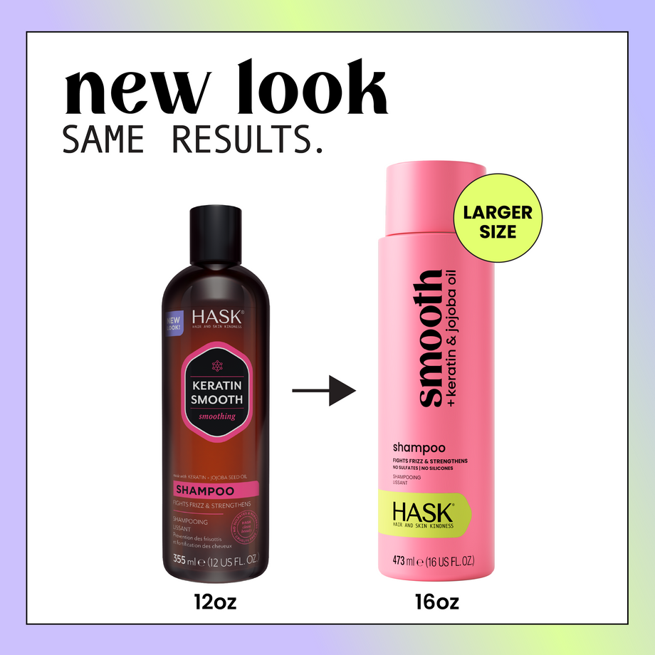 Smooth + Keratin & Jojobal Oil Shampoo