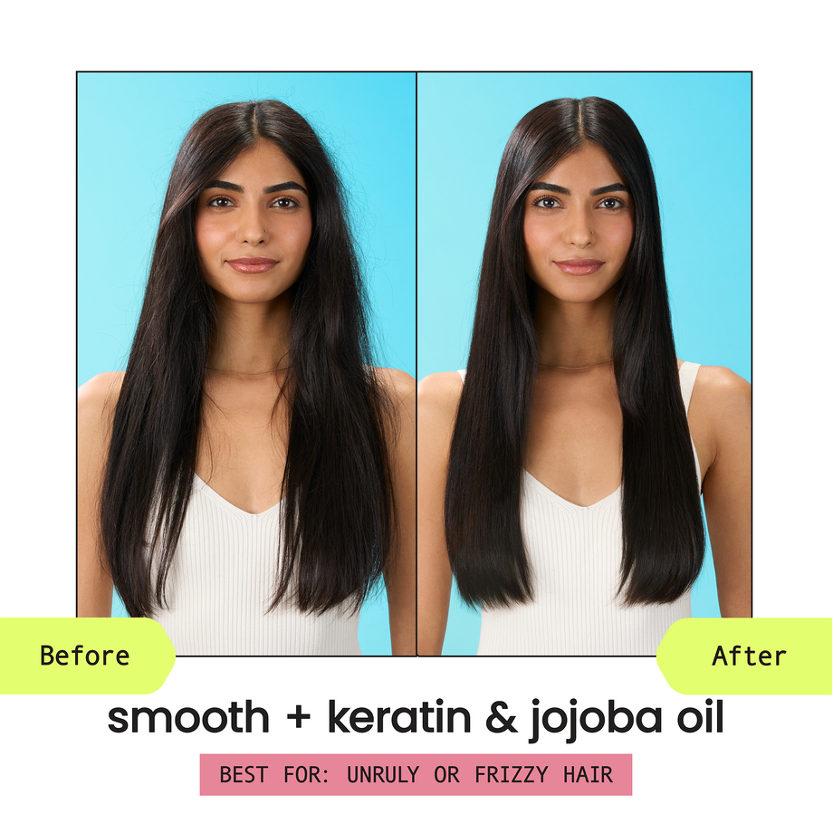 Smooth + Keratin & Jojobal Oil Shampoo