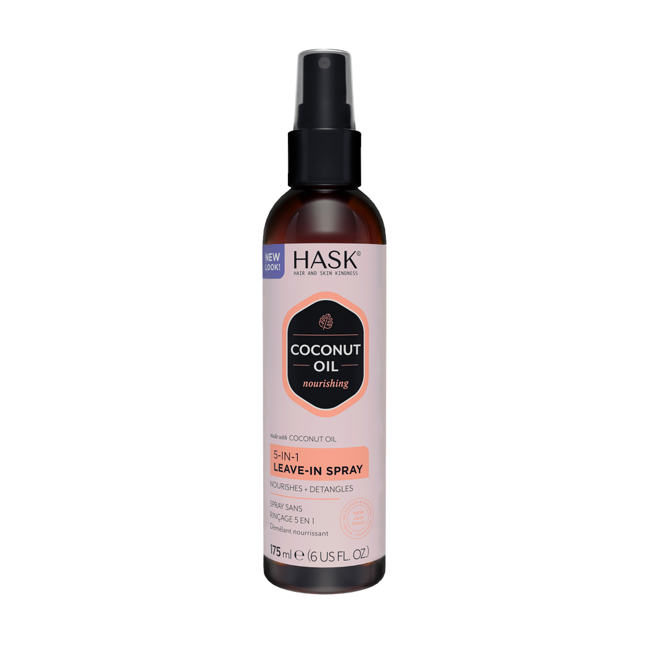 HASK Monoi Coconut Oil 5-In-1 Leave In Spray (6oz) HASK Monoi Coconut Oil 5-In-1 Leave In Spray (6oz)