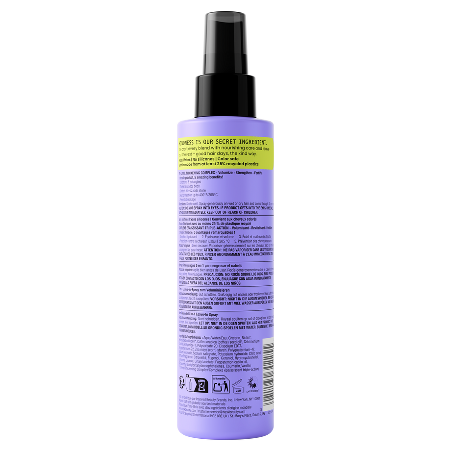 Thicken + Biotin & Collagen 5-in-1 Leave-In Spray – HASK Beauty