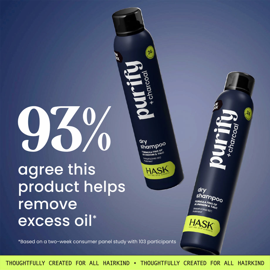 Purify + Charcoal Dry Shampoo 4.3 oz – HASK Beauty