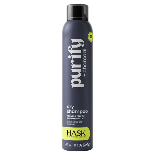 Purify + Charcoal Dry Shampoo 8 oz – HASK Beauty