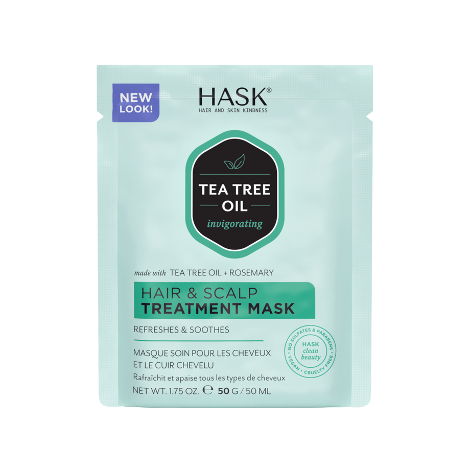 HASK Tea Tree Oil & Rosemary Invigorating Deep Conditioner Packet (1.75oz) HASK Tea Tree Oil & Rosemary Invigorating Deep Conditioner Packet (1.75oz)